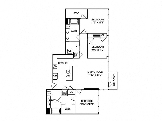 C3- Penthouse floor plan